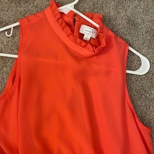 Orange/pink mud pie dress